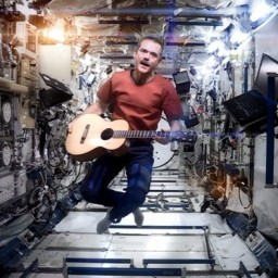 The first music video in space!